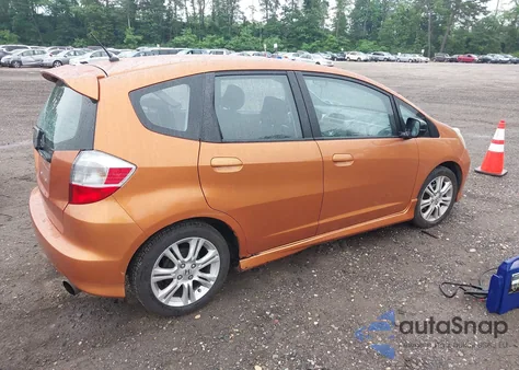 2009 Honda Fit Sport из США, поврежденный, VIN JHMGE87459S016136
